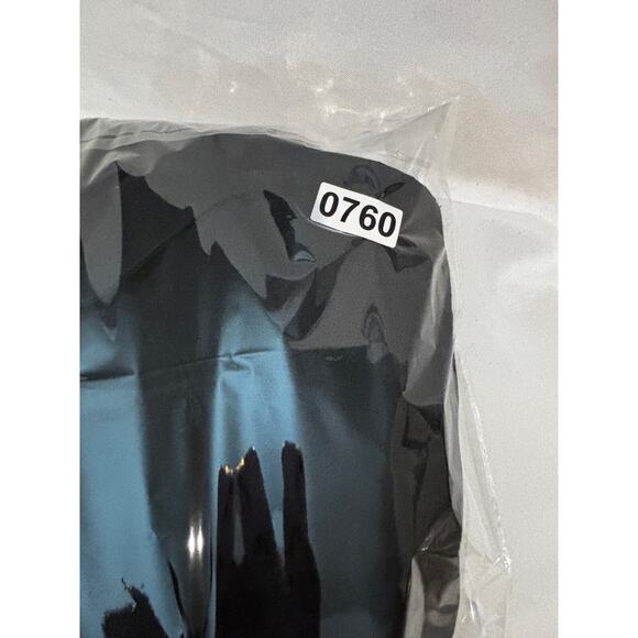 AlfanI Womens Navy Blue Blazer jacket Linen Button Plus Sz 16 Capsule Career - Picture 8 of 8